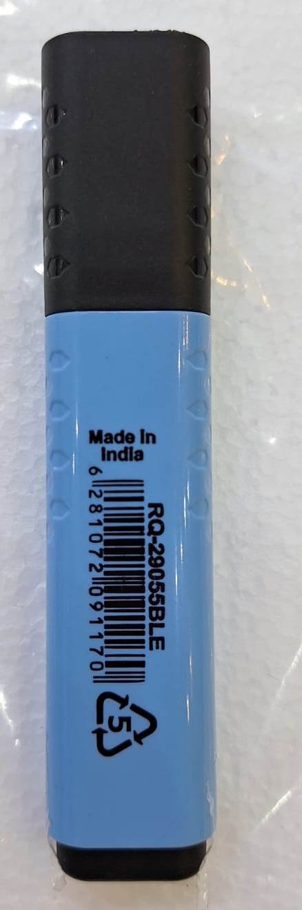 قلم تظهير أزرق روكو 9055 Roco 9055 Blue Highlighter