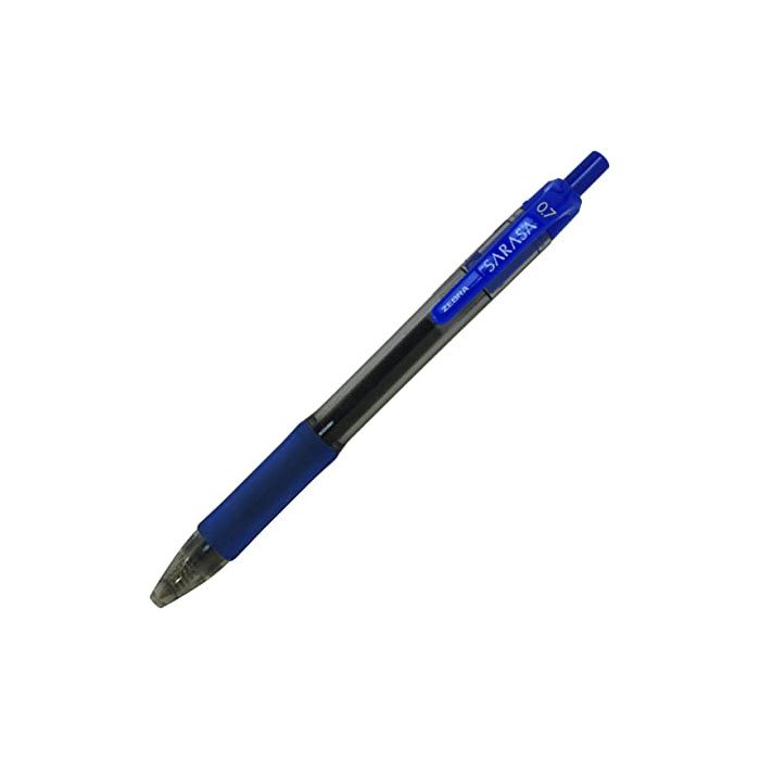 Sarasa regular blue pressure pen قلم ساراسا عادي ازرق0.7 زبرا ضغاط