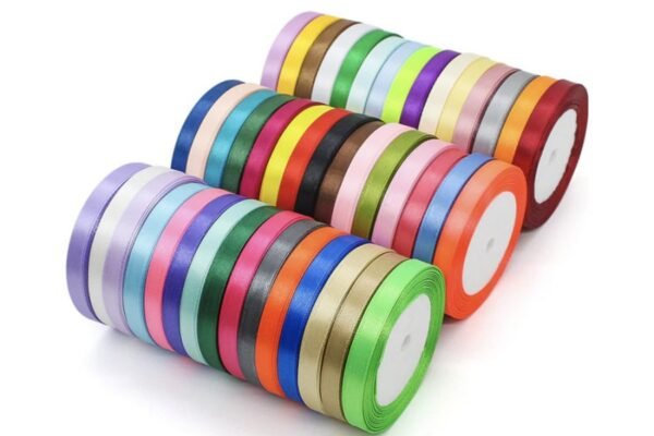 شريط ساتان الوان