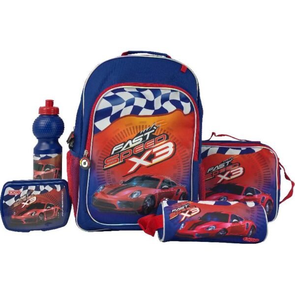 روكو فاست سبيد مجموعة قيمة 5 في 1 حقيبة ظهر مع ملحقات وسط