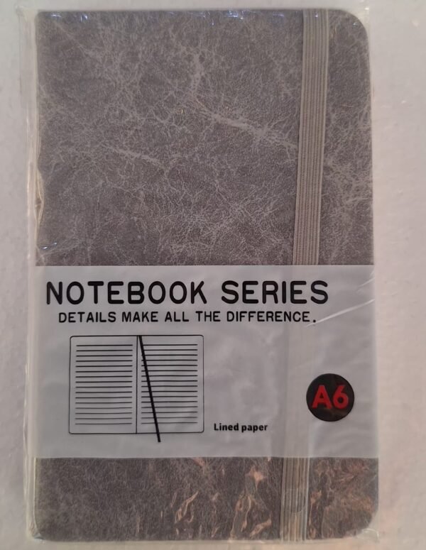 دفترملاحظات رصاصي A6 lead notebook