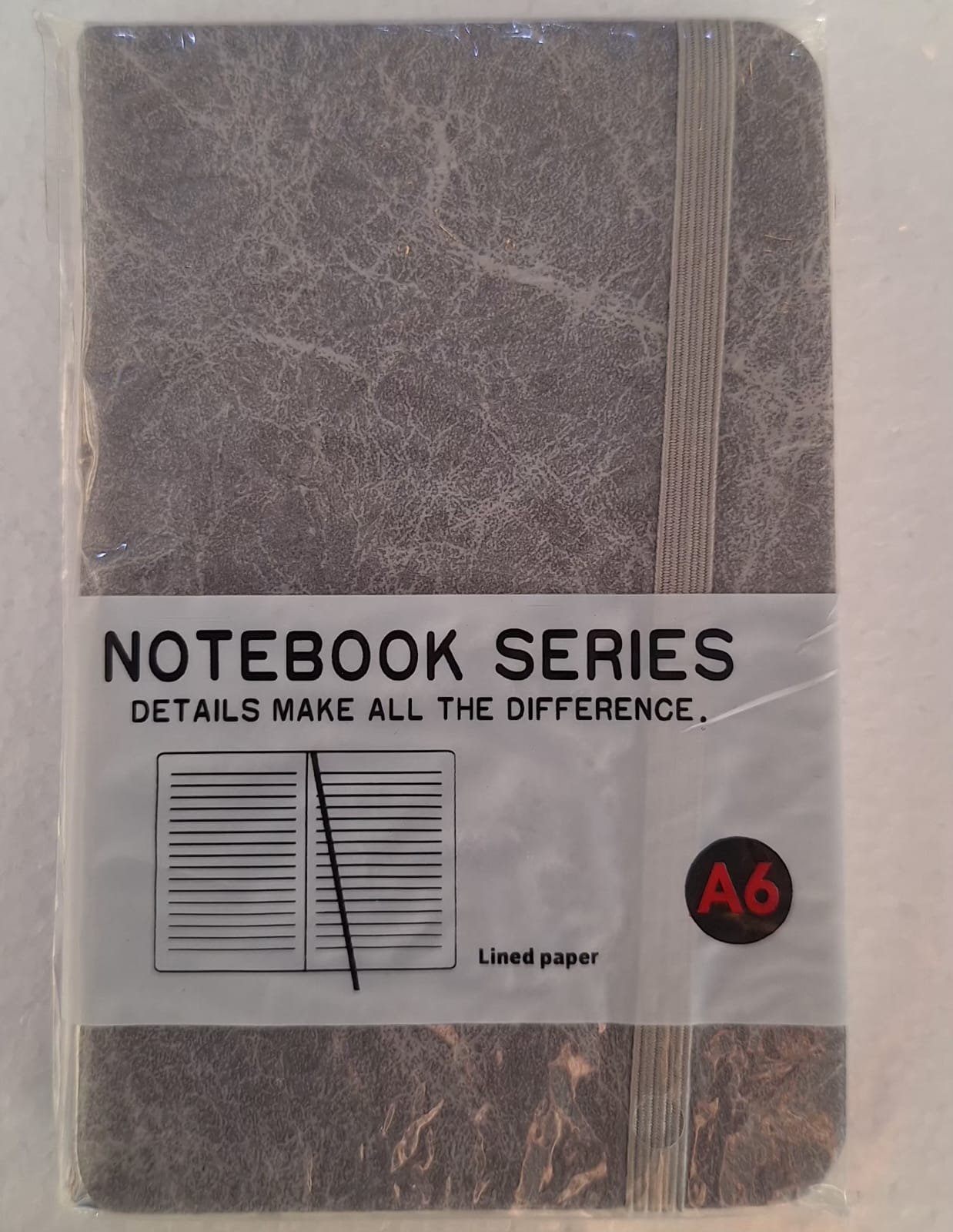 دفترملاحظات رصاصي A6 lead notebook
