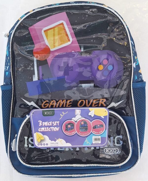 شنطة ضهر جيم اوفر ولادىGame Over Boys Backpack