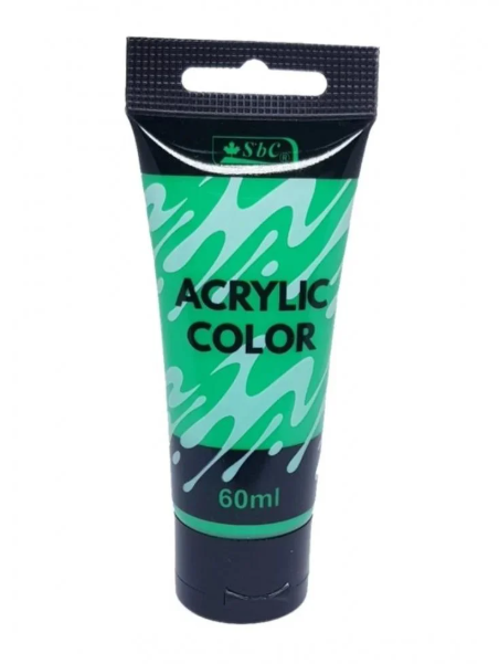 green acrylic colors الوان اكرليك اخضر عصار