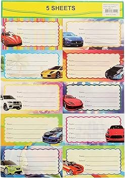 استيكر اسم سيارات