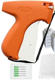 Card clothes gun with needle مسدس ملابس كرت مع الابره