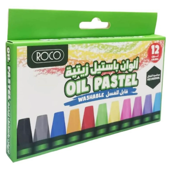 الوان زيتية باستل 12 لون نوع روكو