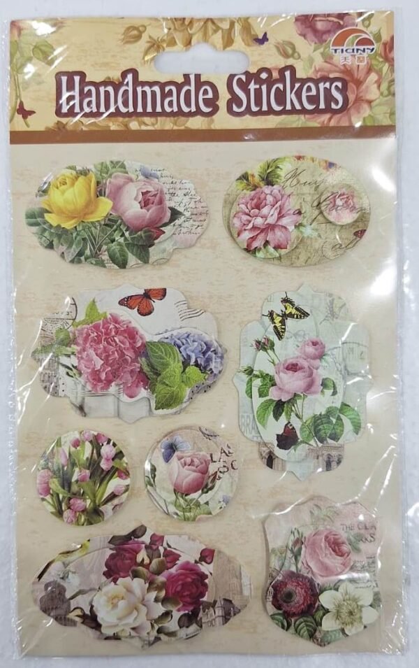 استيكر اشكال ورد بارز Sticker in prominent rose shapes 7323