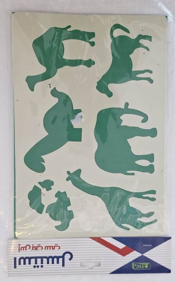 ورق استنسل A4 أشكال A4 stencil paper shapes