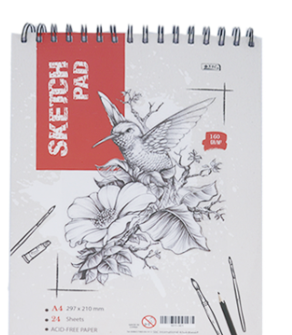 كراس رسم  50 ورقة حجم a4