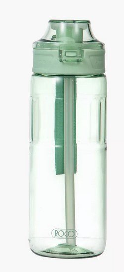 مطارة روكو لون أخضر 750 مللى Roco Water Bottle, Green, 750ml, 246