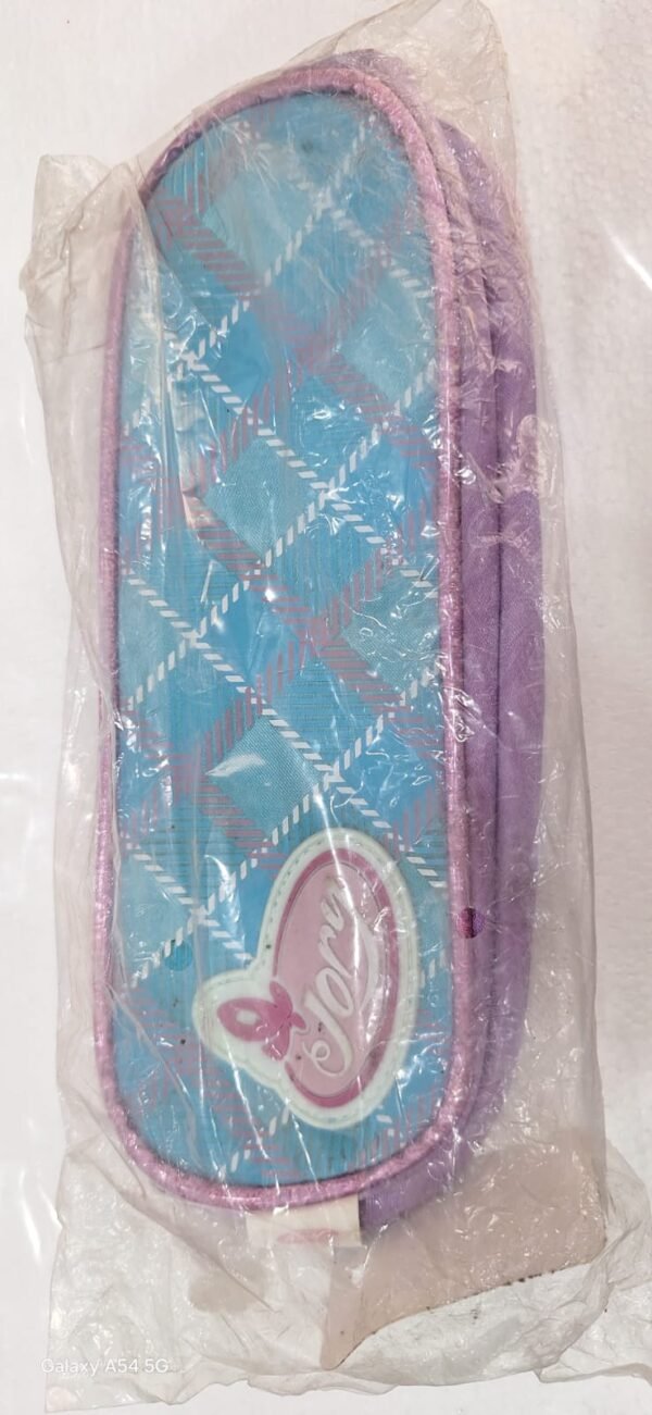 مقلمة جورى أزرق مثلث Jouri blue triangle pencil case