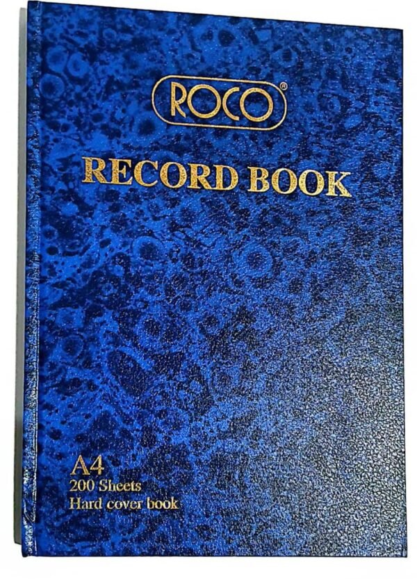 دفتر ريكورد Record book A4 #2160  200 shees