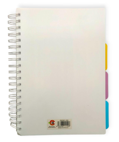 دفتر عربي روكو200 ورقة B5 فواصل