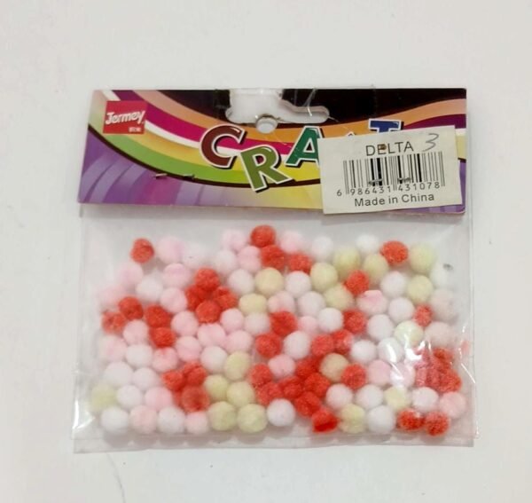 فنيات قطن صغير ملون