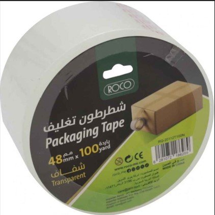 شطرطون روكو شفاف 2 أنش 100 ياردة Roco Clear Tape 2 Inch 100 Yards 112