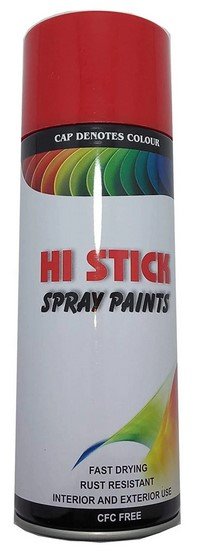 بخاخ بويه أحمر هاى ستيك  High Stick Red Spray Paint