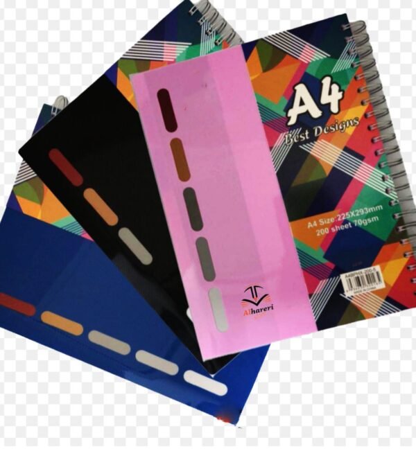 دفتر 200 فواصل A4 bphx