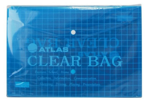 ملف طقاق ازرق A4 A4 blue file #3966