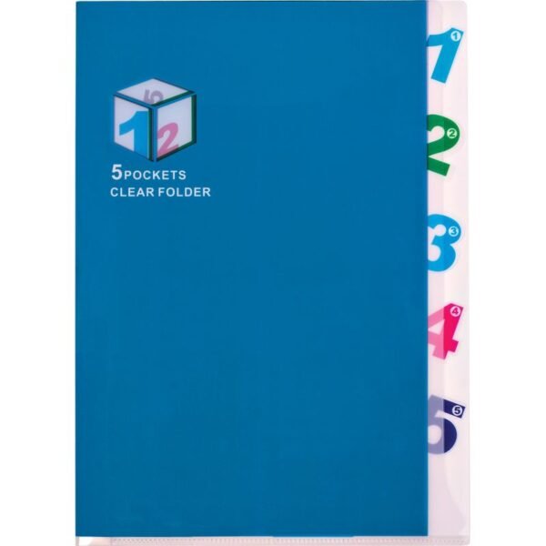 ملف بلاستك مقسم