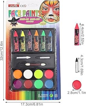 ألوان وجه face colors