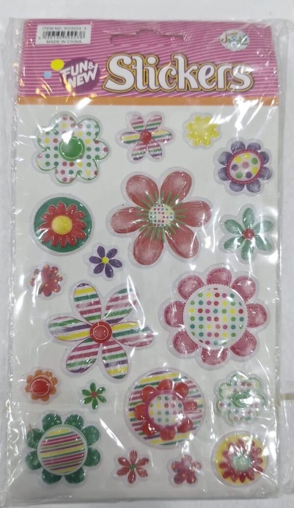 استيكر اشكال ورد بارز Sticker in prominent rose shapes 3024