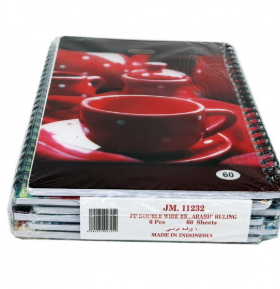 دفتر عربي 60 سلك A5 روكو