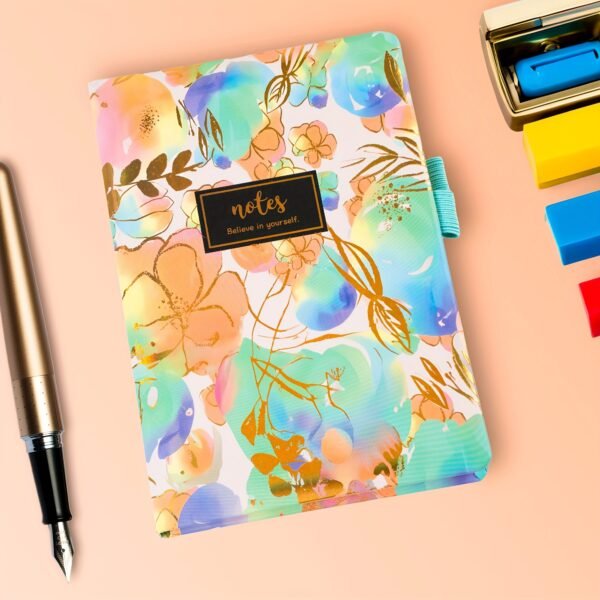 نوتة ورد لماع Note Book A7 #30829