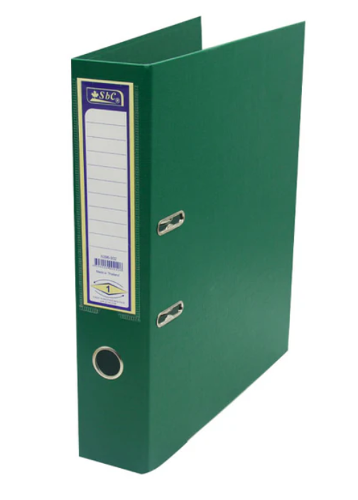 2 inch green file ملف أخضر أفرنجي #3596