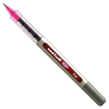 قلم يونى بال 157 فوشيا Uni-ball Pen 157 Wine Red