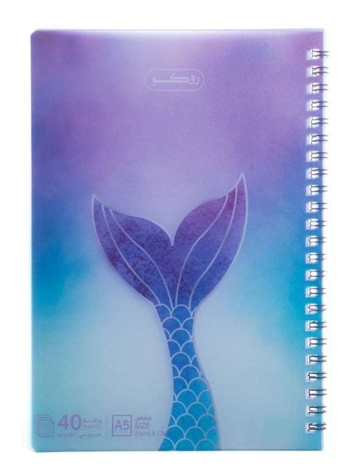 دفتر 40 انجليزي سلك روكو