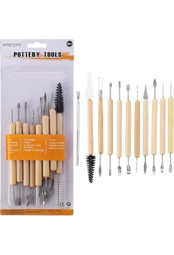 ادوات رسم على الصلصال والطين