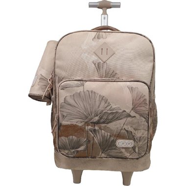 روكو فلاورز حقيبة بعجلات مع ملحقات