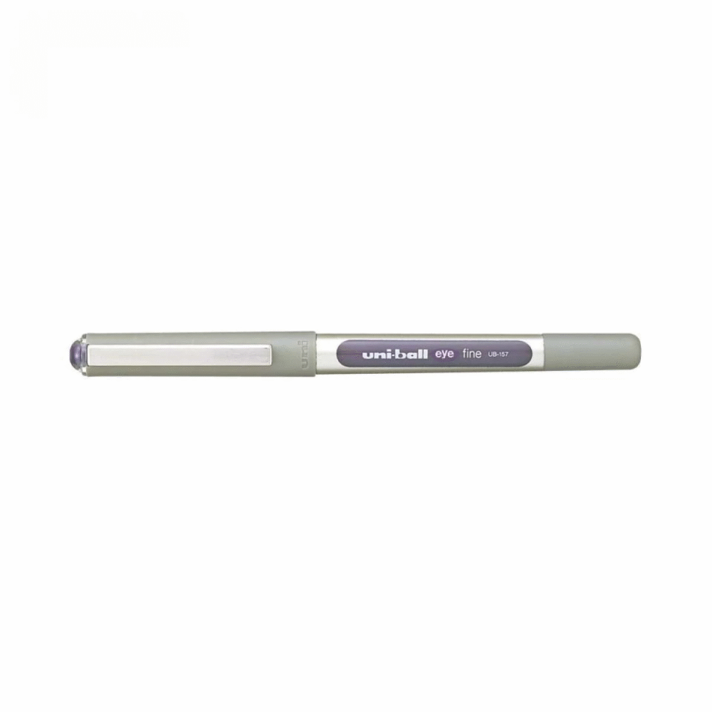 قلم يونى بال 157 زهري Uni-ball 157 Pink Pen – قرطاسية الرائد