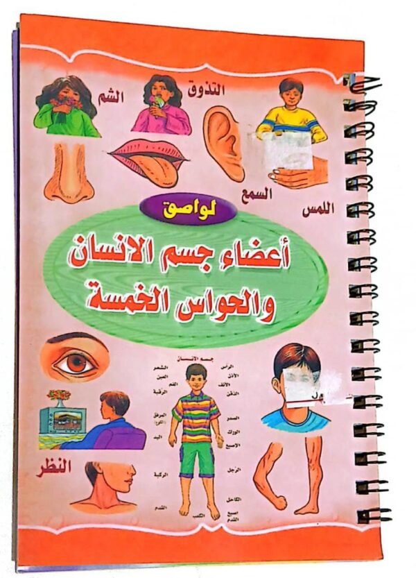 دفتر استكر اعضاء الجسم والحواس  #1009