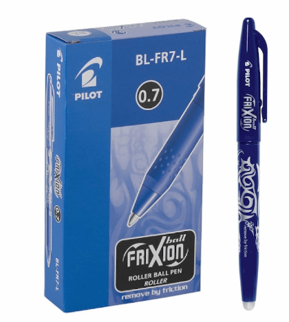 قلم اكتب وامسح بايلوت ازرقblue write and erase pen