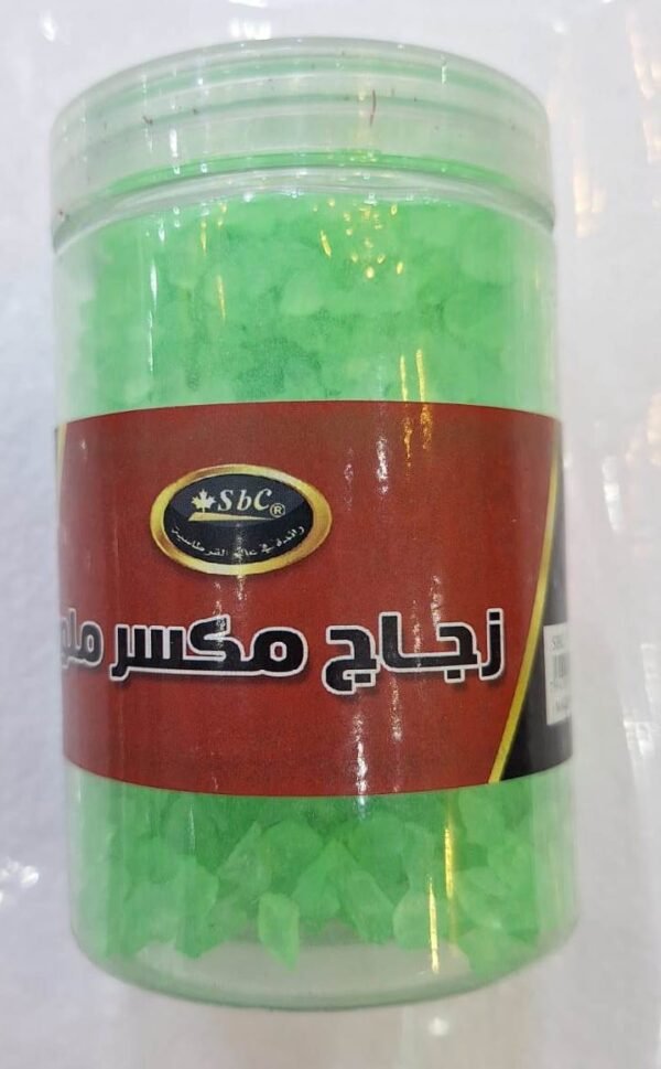 زجاج مكسر ملون colored broken glass