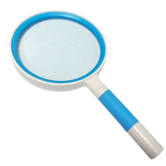 عدسة مكبرة magnifying glass