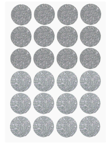 ستكر دوائر فضيSelf-Adhesive Labels