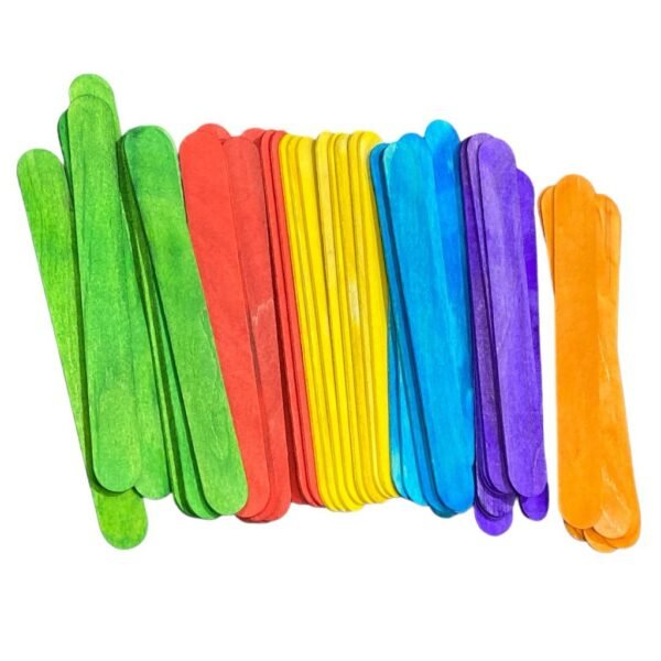 اعواد ايسكريم ملونه