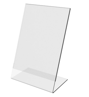 ستاند شفاف طولي Advertisement holder A5 #31000