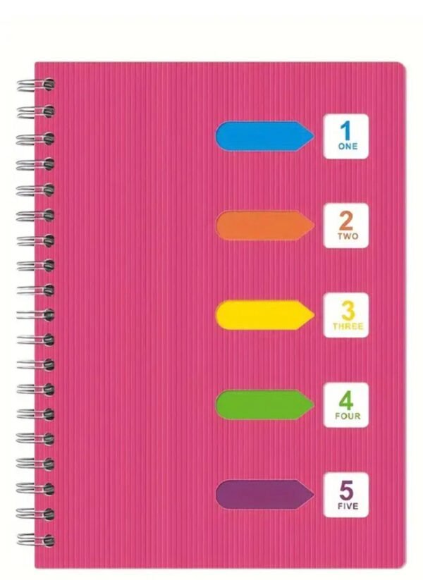 دفتر جامعه 5فواصل A4 PR-43127