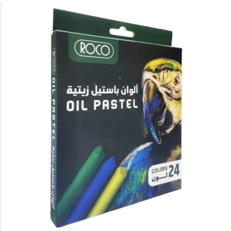 الوان زيتية باستيل 24 لون نوع  روكو