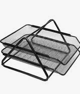 سلة معاملات 2 رف بريما PAPER TRAY 2 TIERS