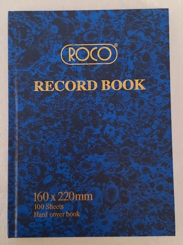 دفترA5 ريكورد أزرق A5 Record Notebook, Blue
