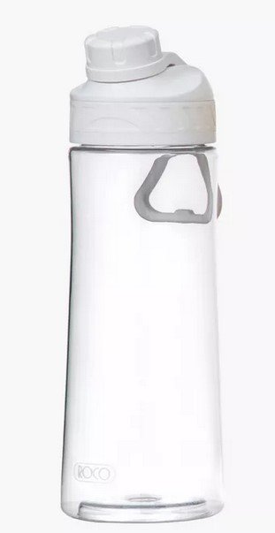 مطارة روكو لون أبيض 750 مللى Roco Water Bottle, White, 750ml, 6623