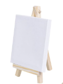 لوحة زيتية مع حامل 10*10 سم