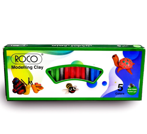 Roco Roller Clay 5 Colors صلصال رول روكو 5 لون