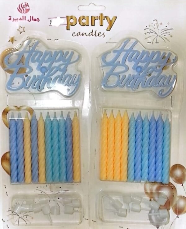 شمع حفلات party candles #3719