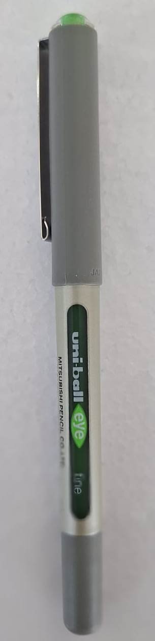 قلم سائل أخضر فاتح يونى بال 157 Uni-Bal 157 Light Green Liquid Pen